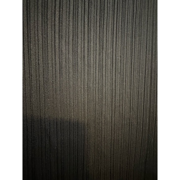 82. THEORY $395 Knit Black Ottoman Ribbed Midi Tank Dress Size M - Picture 4 of 8